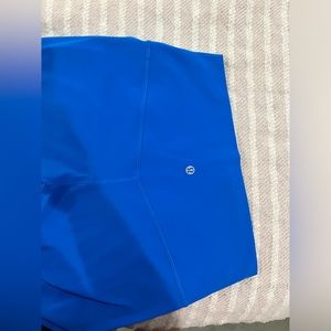 lululemon size 10 align leggings in poolside blue